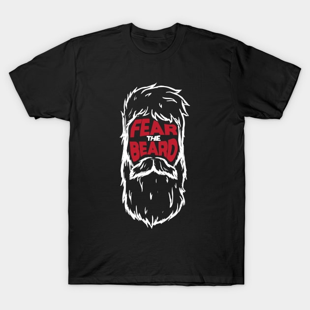 Fear The Beard T-Shirt by A Comic Wizard